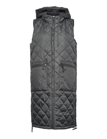 Padded Vest Black Ilse Jacobsen