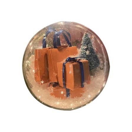 Amazon Ornament Pakke Mini Boks Online Shopping Addict Morsom Julegave