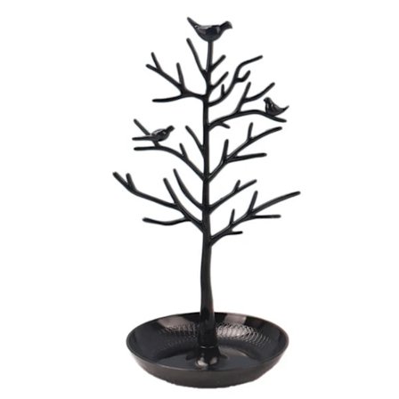 Øreringeholder, kreativt træformet smykke display, opbevaringsstativ, ornamenter, halskæder, tilbehør, displaystativ