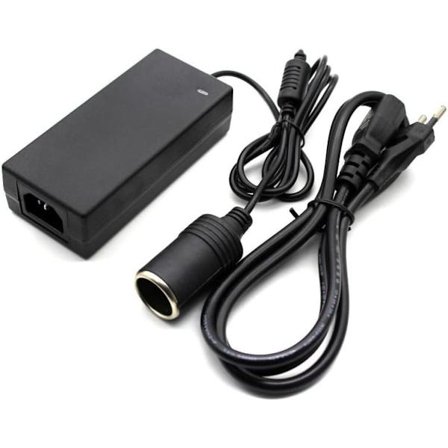 Adapter - Sigarettennerplugg - Spenningsomformer 220V til 12V - Bilstrømadapter - Egnet for 12V bilstrømforsyning - Opptil 60W