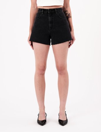 ABRAND Venice Short Heidiwashed Black - Black - 30