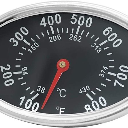 3" Ovn Termometer Rustfrit Stål Termometer til Gasgrill Udskiftningsdele