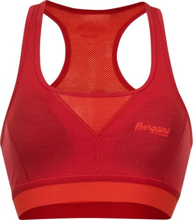 Bergans Women's Cecilie Wool Top Women undergarment Red L