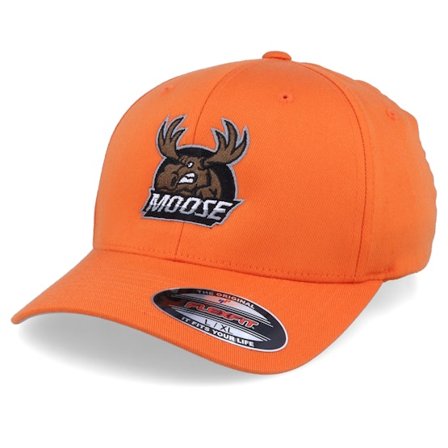 Hunter - Orange flexfit Cap - Moose Orange Flexfit @ Hatstore