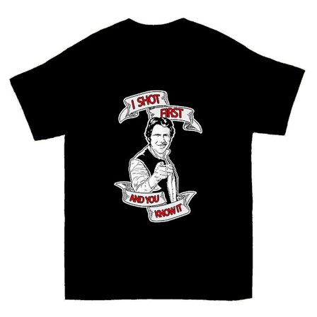 Han Shot First T-shirt