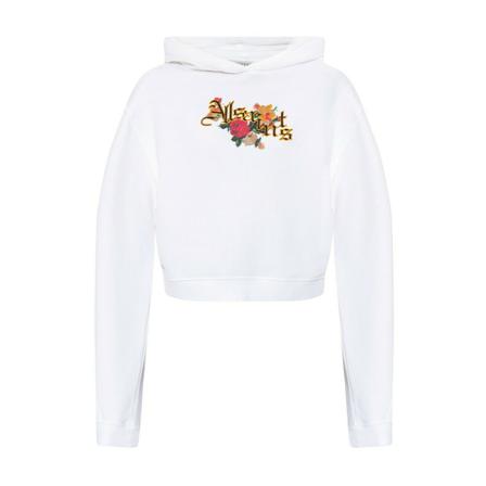 AllSaints Lorna hoodie Hvid, Dame