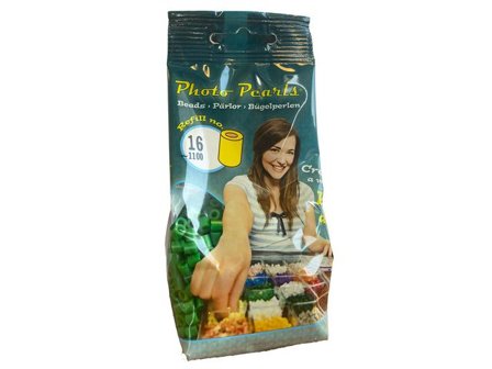 NABBI PhotoPearls nr 16 grön 1100/fp - Lyreco - Skola och förskola - Hobbymaterial - Nabbipärlor - PhotoPearls