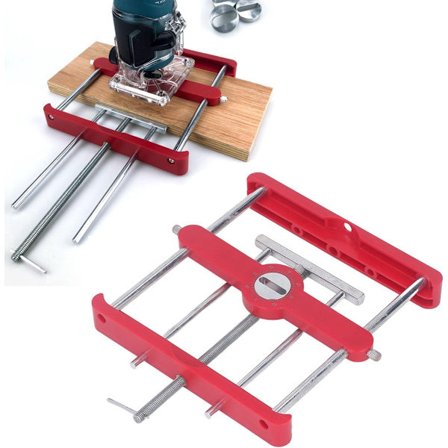 Tap- og notfræsemaskine - stanspositionering - oval træbearbejdningsboremaskine - L - systemsæt