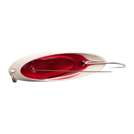 Norolan Pike Spoon Weedless 8 cm - White Red