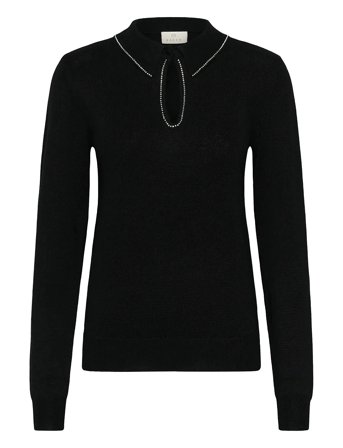 Kajada Polo Pullover Black Kaffe