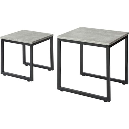 Rootz Nesting Tables - Sæt med 2 Sofabord Side - End Bord