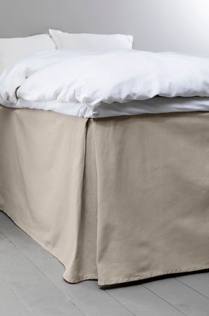 Jotex - Sengekappe 60 Cm - Økologisk Gråbeige - COLOUR - Kjøp Sengekapper hos Jotex