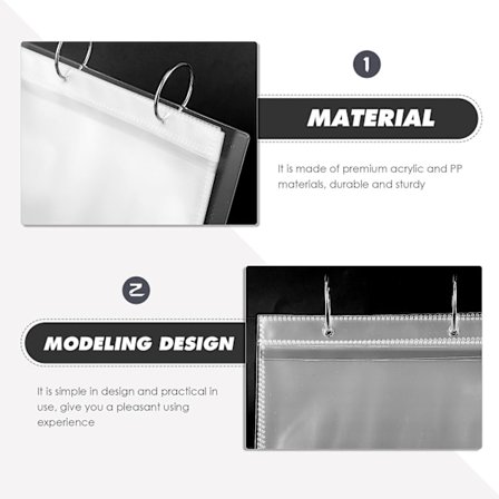 Työpöydän valokuva-albumi, valokuvien pidike, pöytävalokuvien pidike, kuvien näyttötyökalu