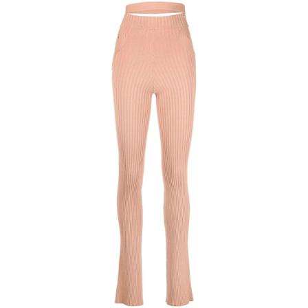 Andrea Adamo Slim-fit Bukser Pink, Dame Bukser