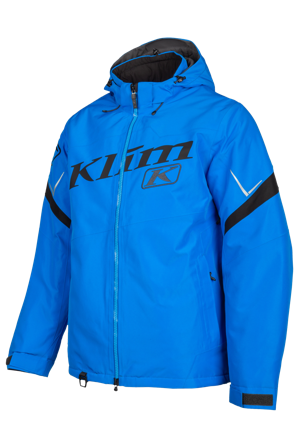Jacke Klim Instinct Kinder Electric Blue Lemonade/Schwarz S