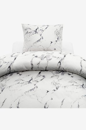 Harmony - 2-dels sett Maribelle - Hvit - Sengesett - 150X210 - Fra Homeroom