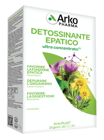Arkopharma Arkofluidi Detossinante Epatico 20 Fiale