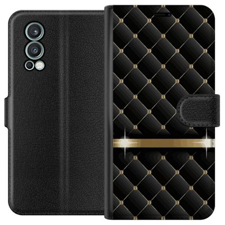Yhteensopiva Lompakkokotelo OnePlus Nord 2 5G Ylellinen Musta