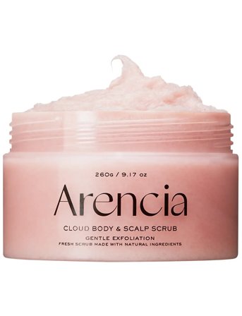 Arencia Fresh Cloud Body & Scalp Scrub Lavender & Pear - Nude - 260 G