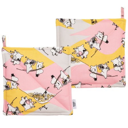 Arabia Mumi grydelapper 2 stk., Familiehygge - Familiesjov | KitchenOne