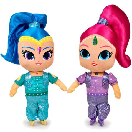 2-Pack Shimmer & Shine Gosedjur Plush Plysch Mjukisdjur 30cm multifärg