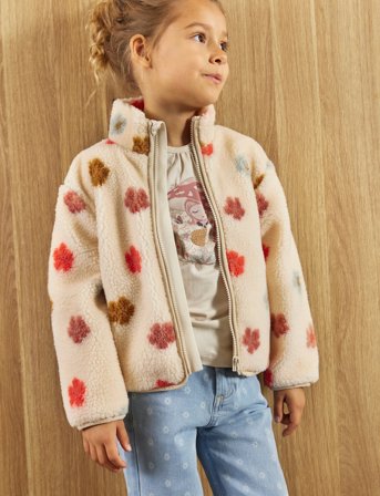 Minymo Pants Aop Denim - Blue - 128