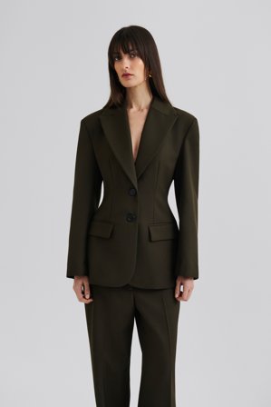 Malina - Ella blazer - XL - Olive