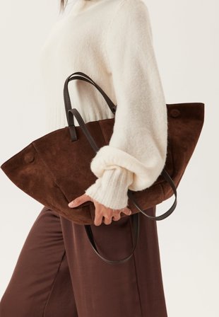 Latalia-Nola Suede Handbag-Onesize