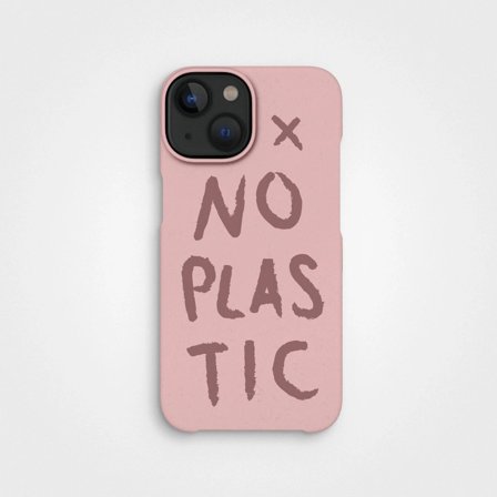 Compostable Mobile Case Dusty Pink No Plastic | agood company, iPhone 14