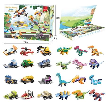 2023 Ny Jul Adventskalender Jul 24 Nedräkningskalender Armband Halsband Blind Box Söta Enhörning Julgåva för Flickor style 5