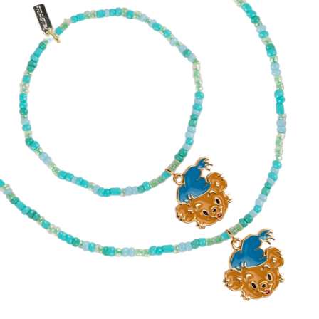 pfgSTOCKHOLM Bamse Set Halsband Dam Flerfärgad ONESIZE