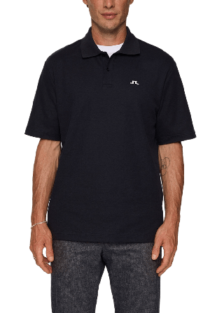 J.Lindeberg Trond Polo Pique T-shirts Herr Blå M