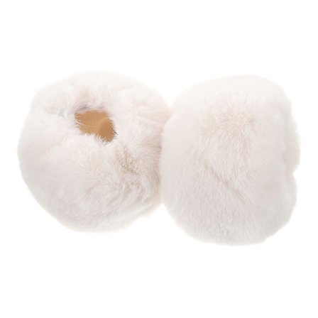 Bløde og Behagelige Manchetter i Kunstpels til Kvinder, Vintervarme, Imitation af Kaninpels, 1 Par