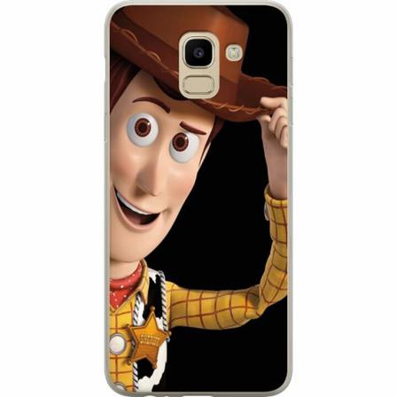 Samsung Galaxy J6 Genomskinligt Skal Toy Story - Woody