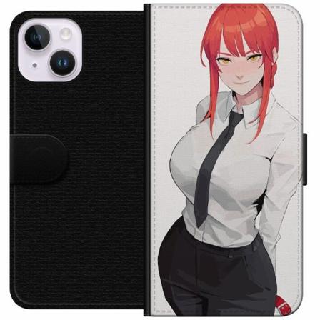 Apple Iphone 14 Plus Plånboksfodral Makima Chainsaw Man