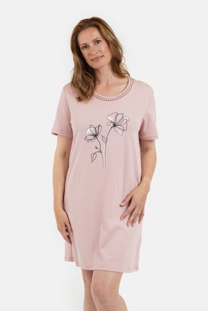 BRANDTEX - Natkjole - Rosa