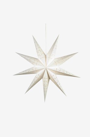 Markslöjd - SOLVALLA Stjerne 100 cm Papp - Hvit - Adventsstjerner - Fra Homeroom