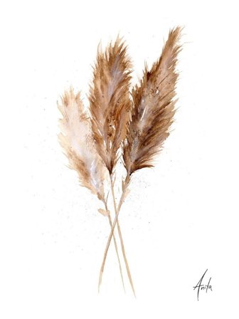 Nordic Wild Kunsttrykk Strå 30x40cm Akvarellpapir