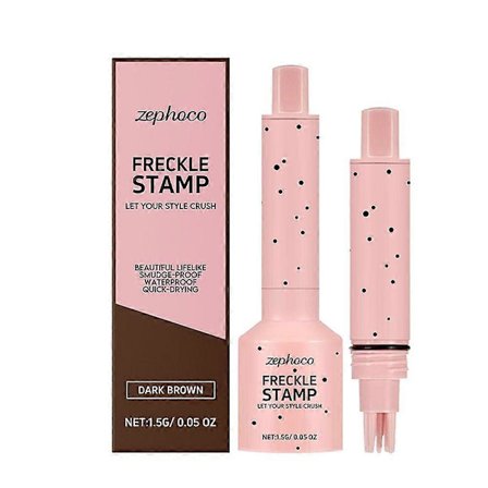 Naturligt Udseende Vandfast Fregnepen til Nem Makeup-Påføring Flere Nuancer til Alle Hudtoner