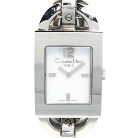 Dior Vintage Pre-owned Stainless Steel watches , Grijs , Dames , Maat: ONE Size Vintage Horloges