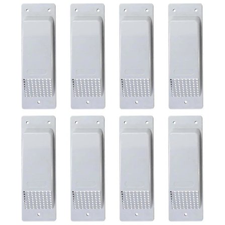 8-pakning Beholder Ventilasjonsgitter, Reduser Varme og Fukt for Fraktcontainere Strømningsventilasjonssett 2025:e