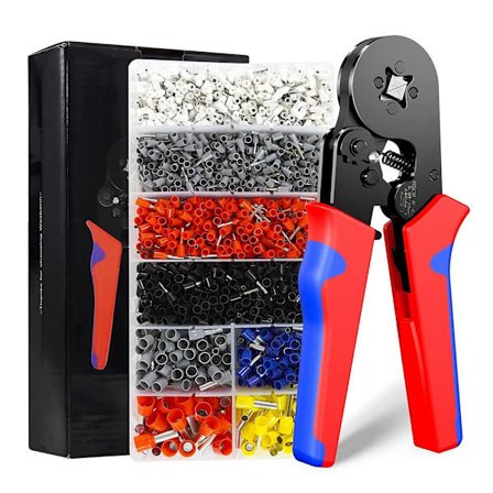 1200 PCS set Puristuspihdit Päätyjohtokenkä