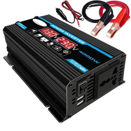 500W 12V 220V/110V LED Ac Bil Strøm Vekselretter Konverter lader Adapter omformer Dobbel USB Transformator
