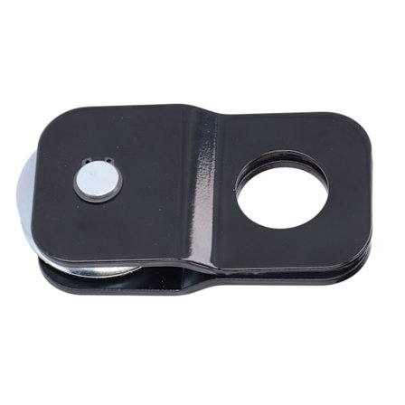 4 tonn/8800lbs lastekapasitet vinsjtalje Snatch Block høystyrke stål svart for offroad-berging