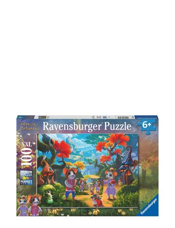 Musse & Helium 100P Toys Puzzles And Games Puzzles Classic Puzzles Multi/mønstret Ravensburger*Betinget Tilbud