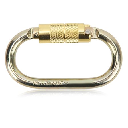 Udendørs Klatring Karabinhage Bjergbestigning Nedadgående Sikkerhed O Type Karabinhage Klip til Redning Luftarbejde Udstyr