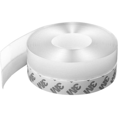 Dørtætning 10M x 3.5CM Klæbende Dørtætning Anti-Kulde Vindue Tætning i Transparent Silikone til Vindtæt Støvtæt Beskyttelse Vandtæt Devenirriche