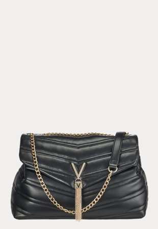 Valentino - Privilege Flap Bag - Nero - Kläder - - Bubbleroom
