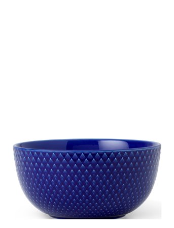 Rhombe Color Skål Blue Lyngby Porcelæn