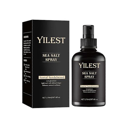 Havsalt Spray til Mænd & Kvinder - Naturlig Baseret Teksturgivende Pulver, Volumengivende og Teksturgivende til Hår, Tang Infunderet og Vitamin B5, 